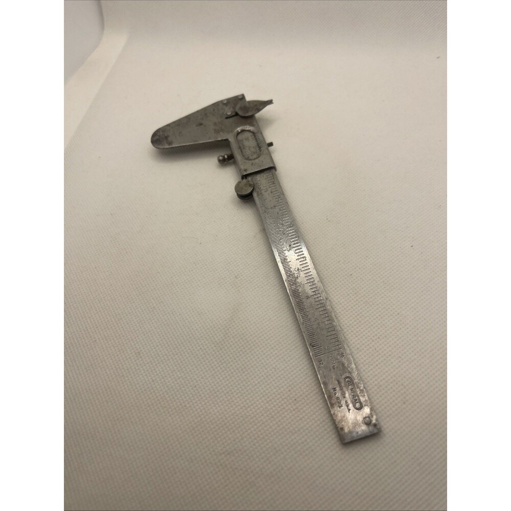 Vintage General Tools No. 621 Slide Caliper Steel 5 Inch